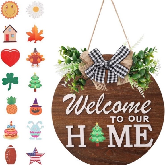 Welcome home farmhouse sign - Picture 1 of 2